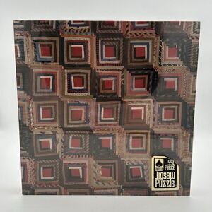 Vintage Hoyle Products Grandmas Quilt 550 Piece Jigsaw Puzzle -‎ New Sealed 1984